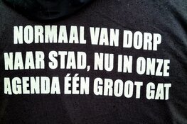 Kermisexploitanten voeren actie in Amsterdam