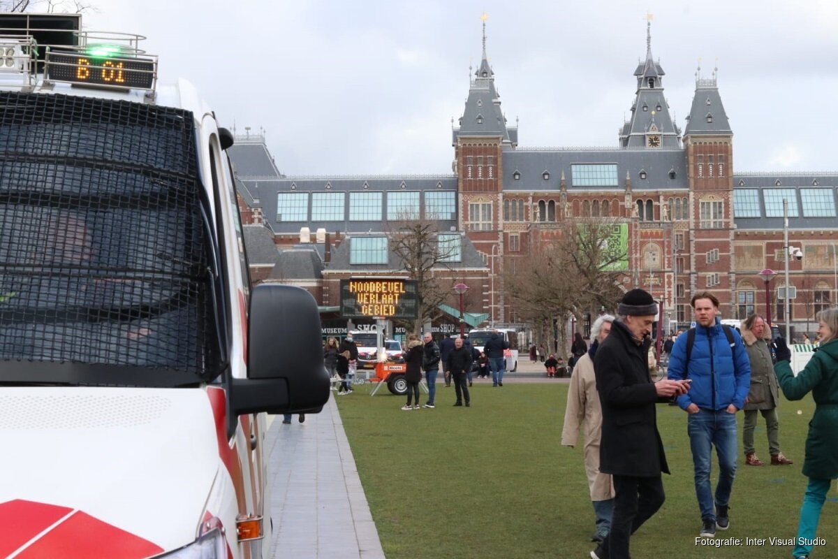 Demonstraties Op Museumplein En Westerpark Eerste Aanhoudingen Verricht