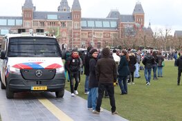 Demonstraties op Museumplein en Westerpark: eerste aanhoudingen verricht