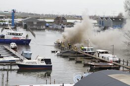 Explosie op boot in jachthaven