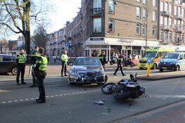 Motorrijder raakt zwaargewond bij ongeval met taxi