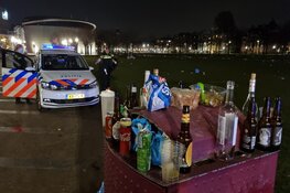 Ook op Museumplein veel achtergelaten rotzooi
