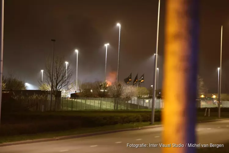 Grote brand in Westelijk Havengebied