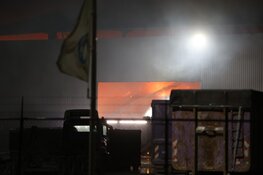 Grote brand in Westelijk Havengebied