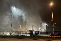 Grote brand in Westelijk Havengebied