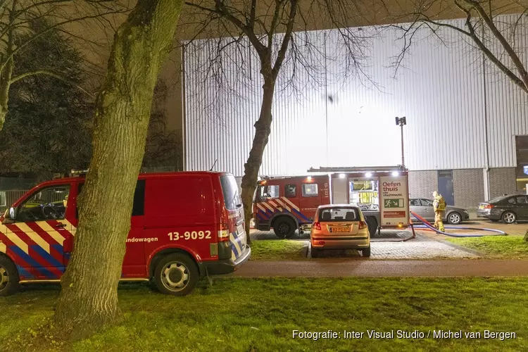 Brand in parkeergarage aan de Willem de Zwijgerlaan