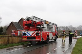 Woningbrand in Ouderkerk aan de Amstel