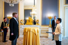 Koning ontvangt twee nieuwe ambassadeurs
