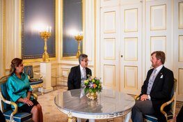 Koning ontvangt twee nieuwe ambassadeurs