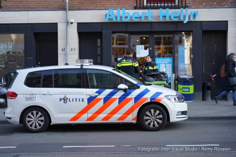 Overval met wapen op supermarkt in West