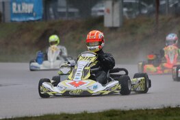 BNL-kampioen en vice-Europees kampioen Tim Gerhards doet van zich spreken tijdens EK Rotax Max