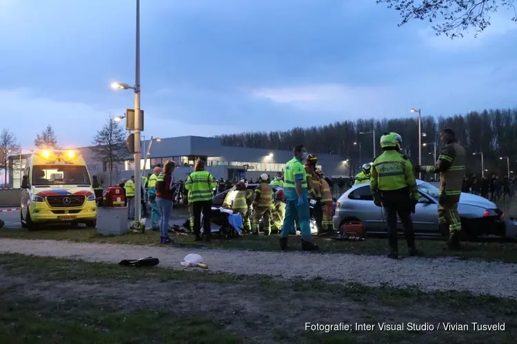 Vier gewonden bij ongeval in Nieuw-West