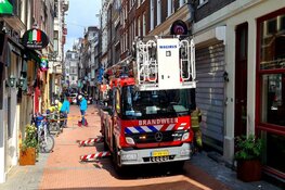 Pand aan Nieuwendijk afgezet en ontruimd na instorting