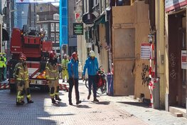 Pand aan Nieuwendijk afgezet en ontruimd na instorting