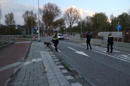 Achtervolging na inbraak bij bedrijfspand in West