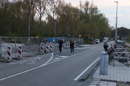 Achtervolging na inbraak bij bedrijfspand in West