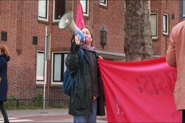 Extinction Rebellion blokkeert rotonde in Amsterdam-Zuid
