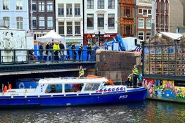 Stoffelijk overschot gevonden in gracht bij Muntplein