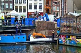 Stoffelijk overschot gevonden in gracht bij Muntplein