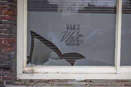 Explosie bij 'Ajax-café' in Amsterdam West