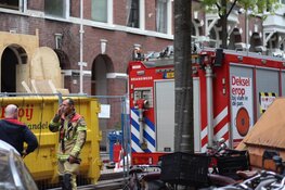 Gewonde bij brand in woning Derde Helmersstraat in Amsterdam