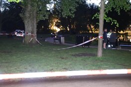 Politie schiet man in been in Vondelpark