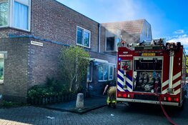 Bewoners niet thuis tijdens woningbrand in Diemen