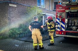 Bewoners niet thuis tijdens woningbrand in Diemen