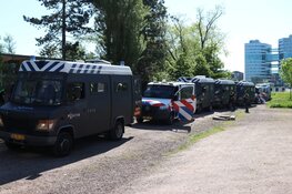 Veel politie aanwezig bij uitvaart ex-president Satudarah