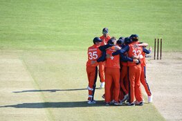 Spectaculaire overwinning Oranje cricketers op Ierland