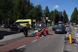Fietser zwaargewond na aanrijding in Amsterdam