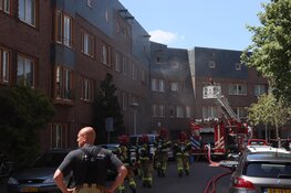 Brand in woning Amsterdam-Zuid