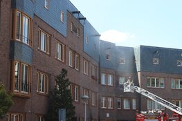 Brand in woning Amsterdam-Zuid