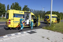 Hulpdiensten groots uitgerukt voor ongeval Westelijk Havengebied