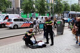 Man met wapen overmeesterd na dreigende situatie