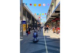 Color the City project van winkelgebied Osdorpplein