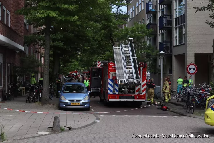 Brand in woning Oude IJsselstraat