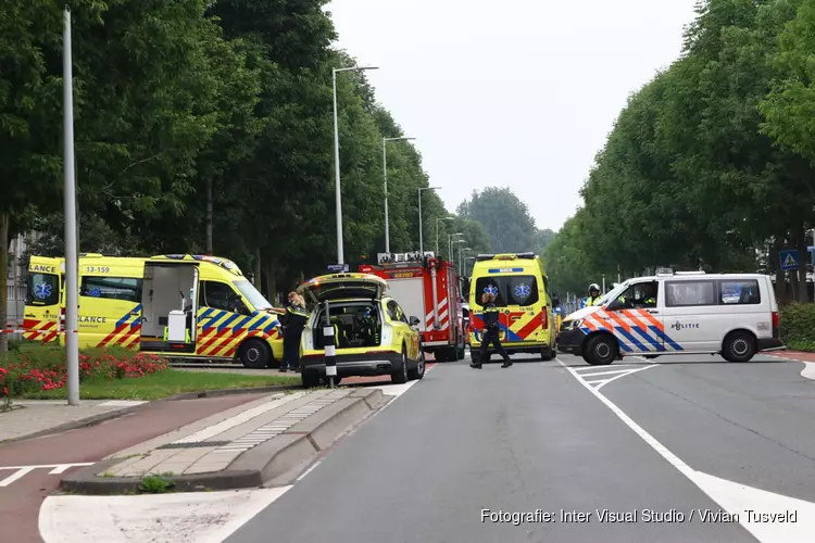 Ernstig ongeval op de Van Boshuizenstraat in Amsterdam