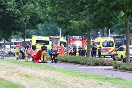 Ernstig ongeval op de Van Boshuizenstraat in Amsterdam