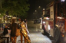 Brand in restaurant op IJburg, veel hulpdiensten ter plaatse
