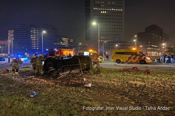 Verkeersongeval met dodelijke afloop op de Basisweg.