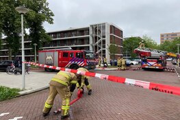 Uitslaande brand in flatwoning Geuzenveld