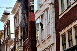 Gewonden bij brand in hotel Warmoesstraat