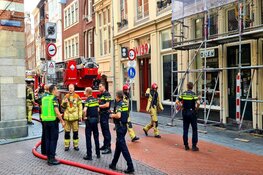 Gewonden bij brand in hotel Warmoesstraat
