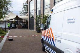 Brandbom bij The Harbour Club in Amsterdam