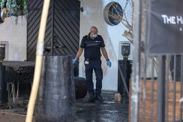 Brandbom bij The Harbour Club in Amsterdam