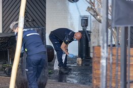 Brandbom bij The Harbour Club in Amsterdam