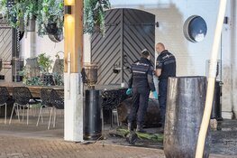 Brandbom bij The Harbour Club in Amsterdam