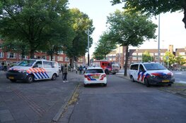 Woningbrand en overval op Surinameplein