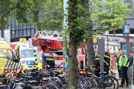 Twee gewonden bij brand in flat Van Hallstraat